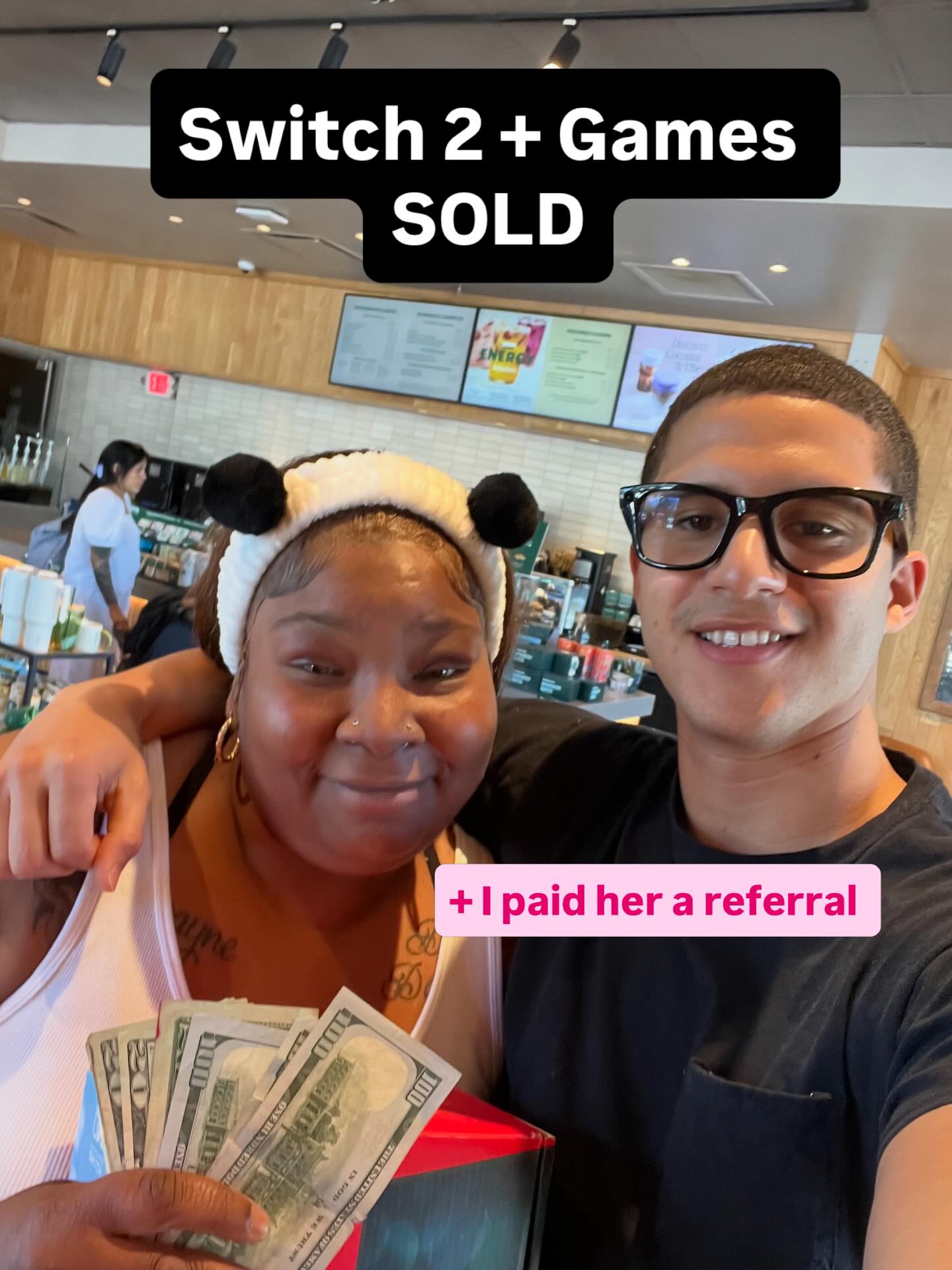 Happy customer